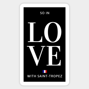 So in love with Saint-Tropez Sticker